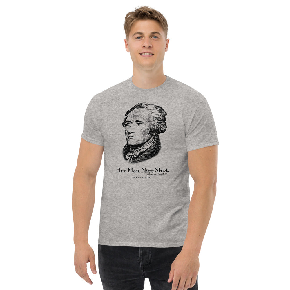Heavyweight Hamilton tee SPORT GRY/SND/NAT