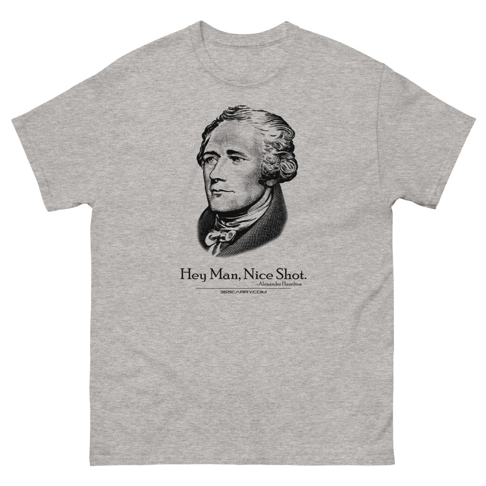 Heavyweight Hamilton tee SPORT GRY/SND/NAT