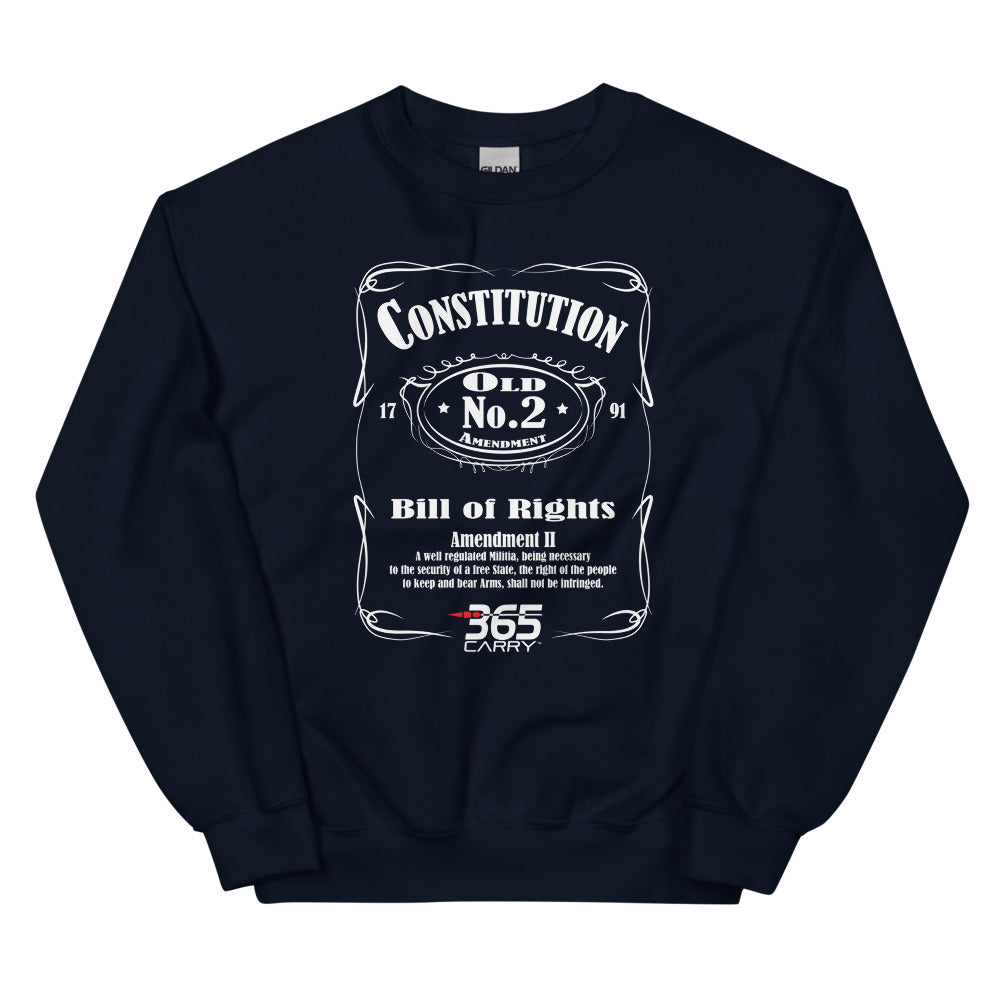 Navy 2nd Amendment JD sweatshirt