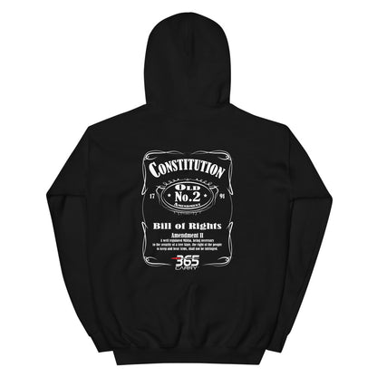 Black JD 2nd Amendment hoodie