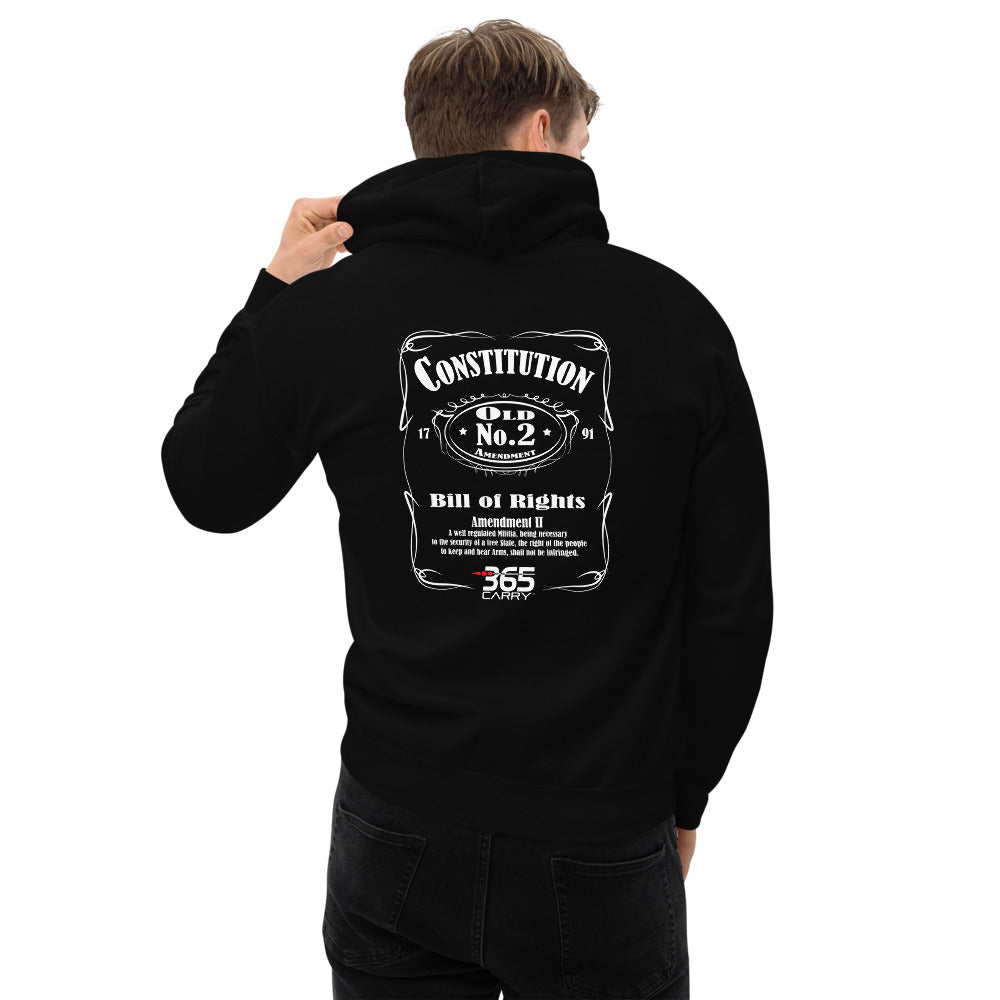 Black JD 2nd Amendment hoodie